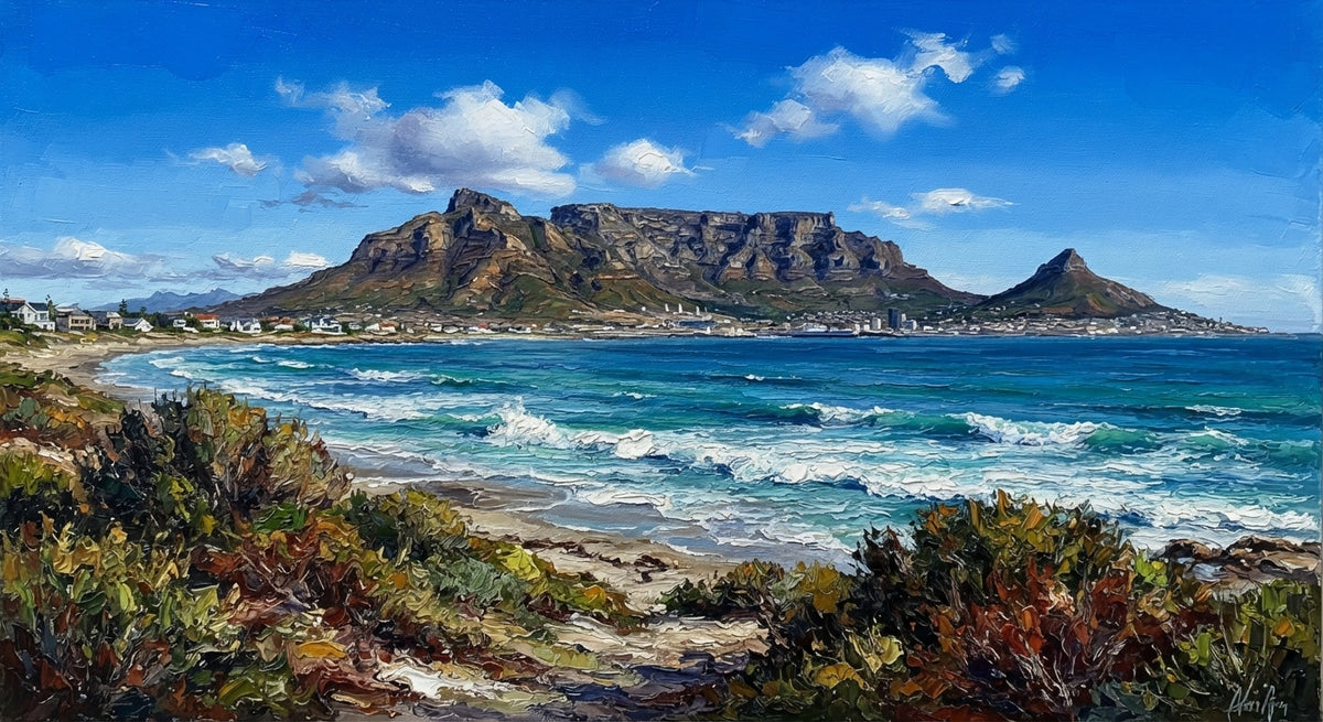 Atlantic Blue: Table Mountain View
